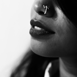 Dragonfly Clip-on Nosepin Silver