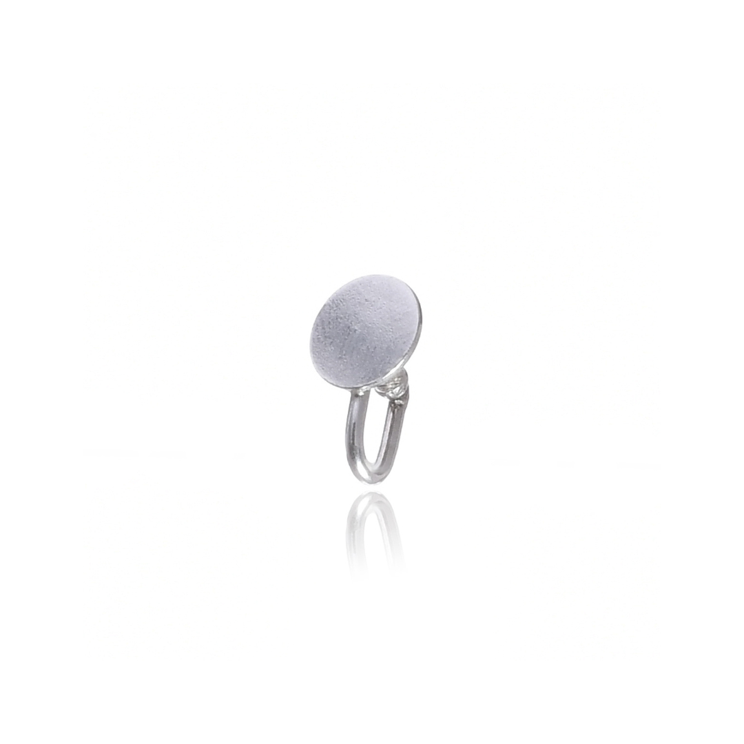 Dot Medium Nosepin Silver