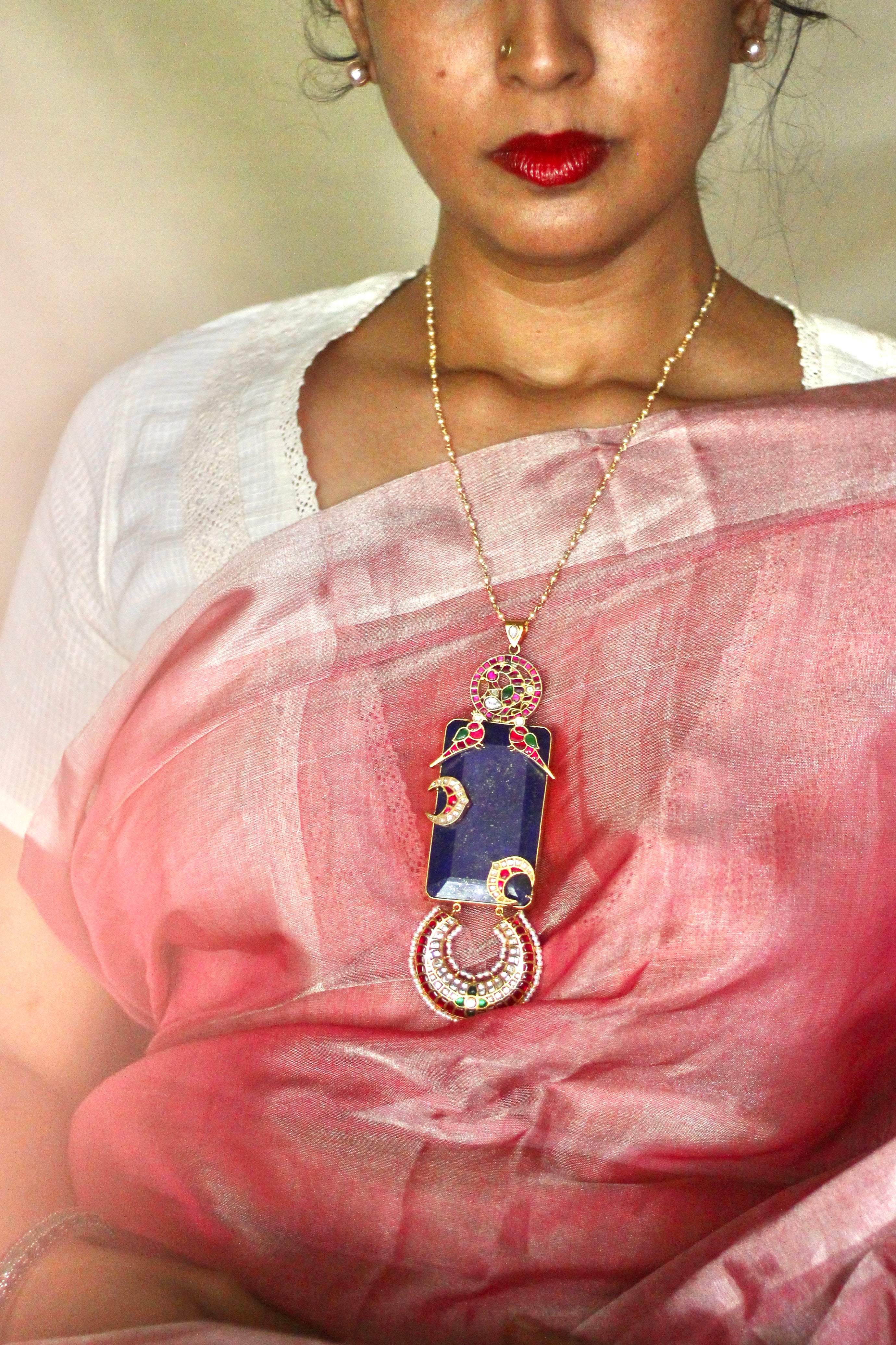 The Nalini Lapis Grandeur Necklace