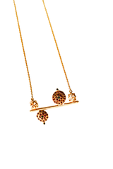 Temple Mangalsutra Necklace (Gold-Plated)