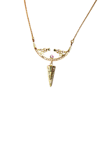 Twin Parrot Warrior Necklace