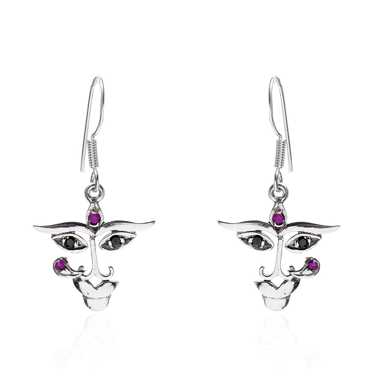 Durga Earrings (Silver)