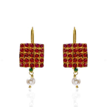 Load image into Gallery viewer, Chettinad Square Earrings
