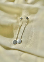 Load image into Gallery viewer, Dot Pendulum Danglers- Silver
