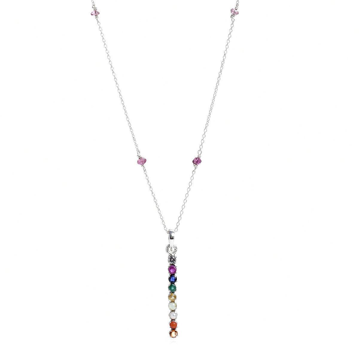 Navratna set in Straight Line