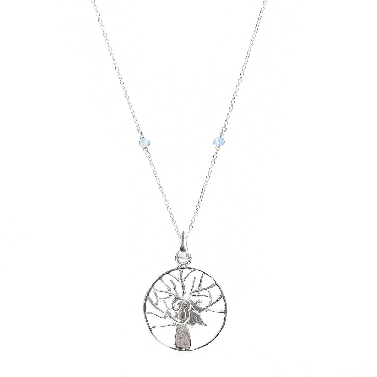 Ganesha Om Over Tree Of Life
