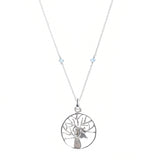 Ganesha Om Over Tree Of Life