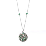 Creation Pendant - Emerald Green