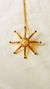 Sun Necklace- Gold Plated