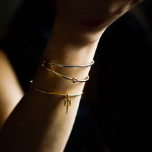 Load image into Gallery viewer, Lingam Bangle (Gold-plated)
