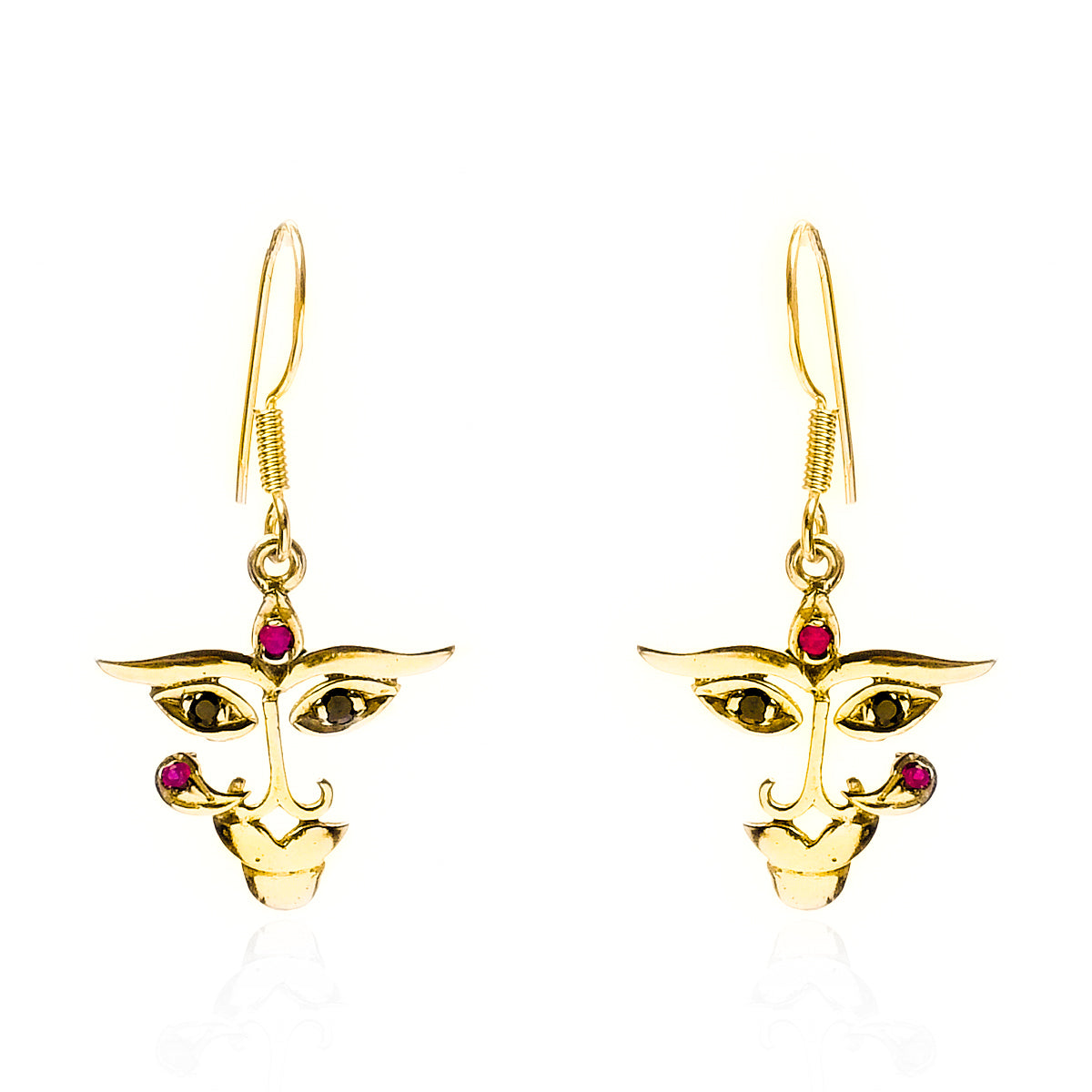 Durga Earrings (Gold-Plated)