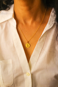 Tulsi Necklace (Gold-Plated)