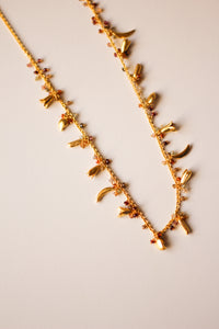The Harvest Bounties Necklace - Short (Gold-Plated)