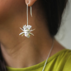 Lotus In Bloom Earrings