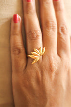 Load image into Gallery viewer, Lotus In Full Bloom Ring (Gold-Plated)
