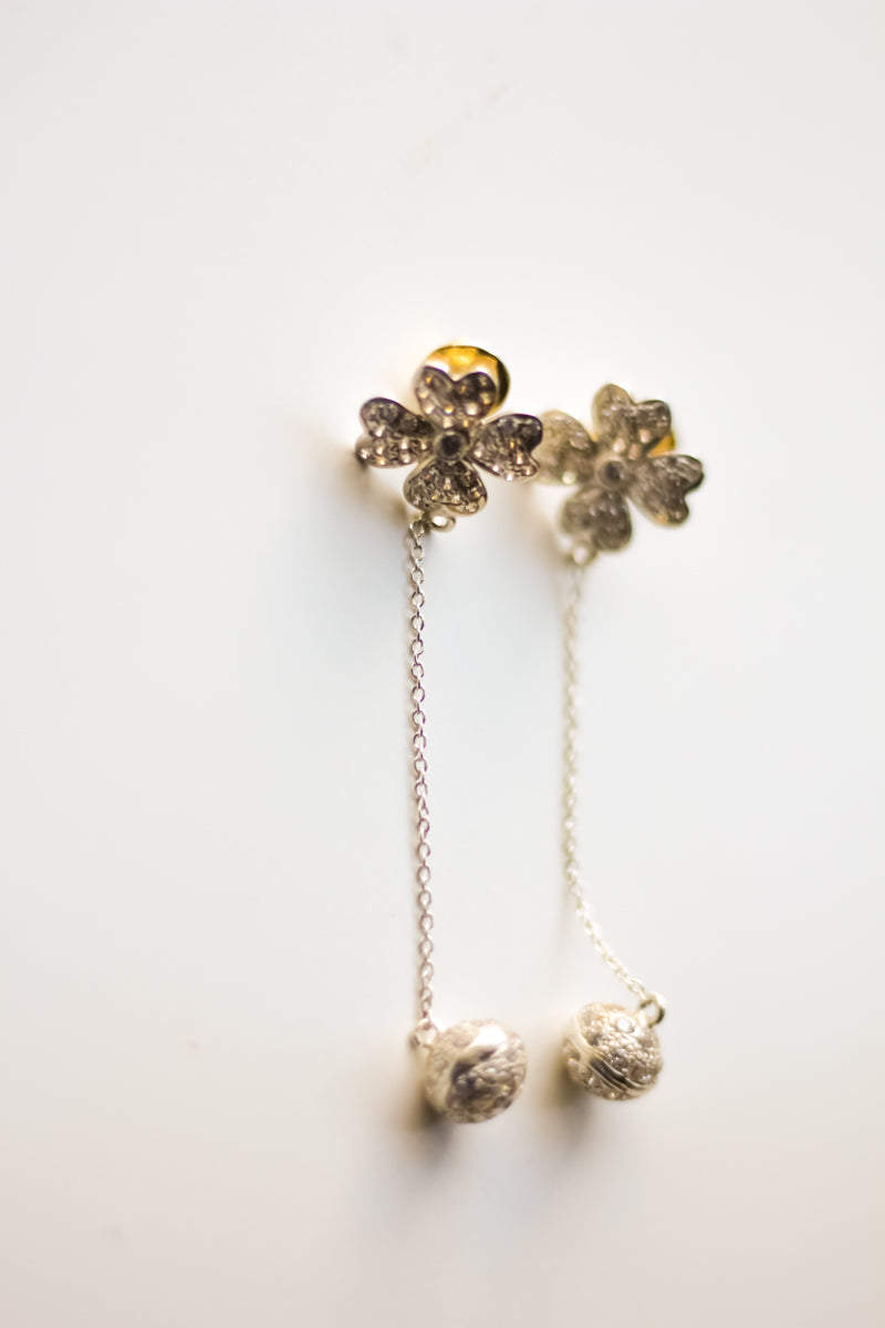 Blossom Earrings (Silver)