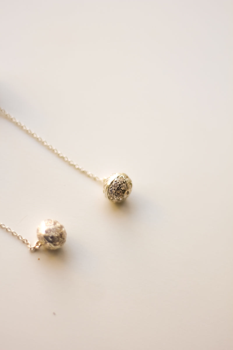 Blossom Earrings (Silver)