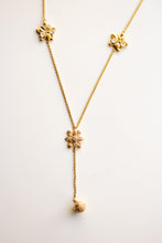 Load image into Gallery viewer, Floral Trio Necklace (Gold-Plated)
