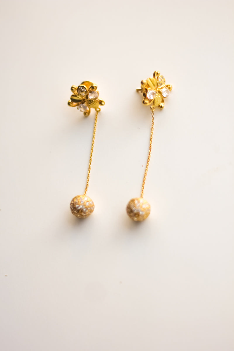 Bloom Earrings (Gold-Plated)