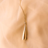 Flame Pendant- Silver (Small)