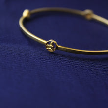 Load image into Gallery viewer, Lingam Bangle (Gold-plated)
