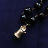Lingam Black Onyx Bracelet (Silver)