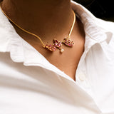 Saraswathi Lotus Choker