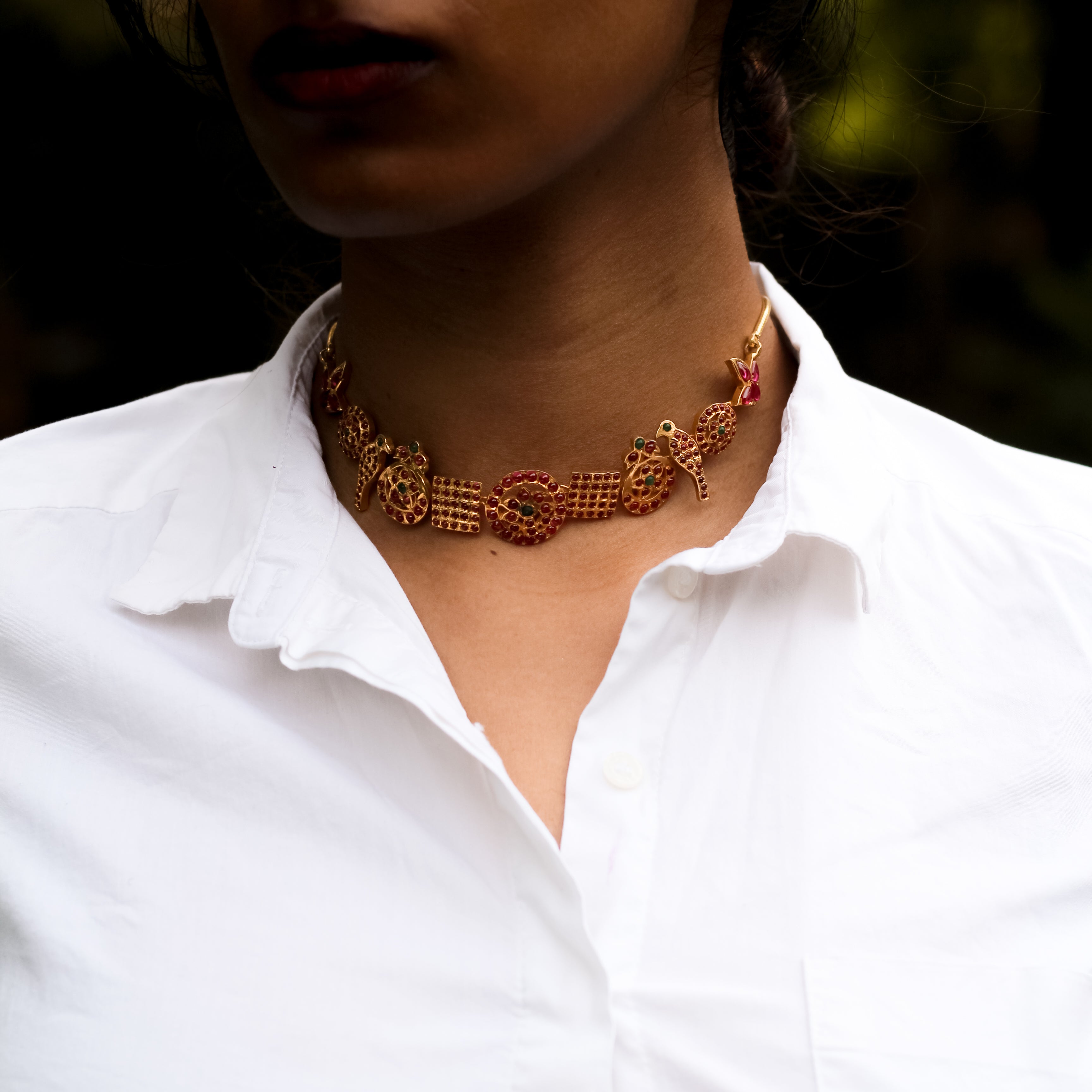 Ravi Varma Goddess Choker
