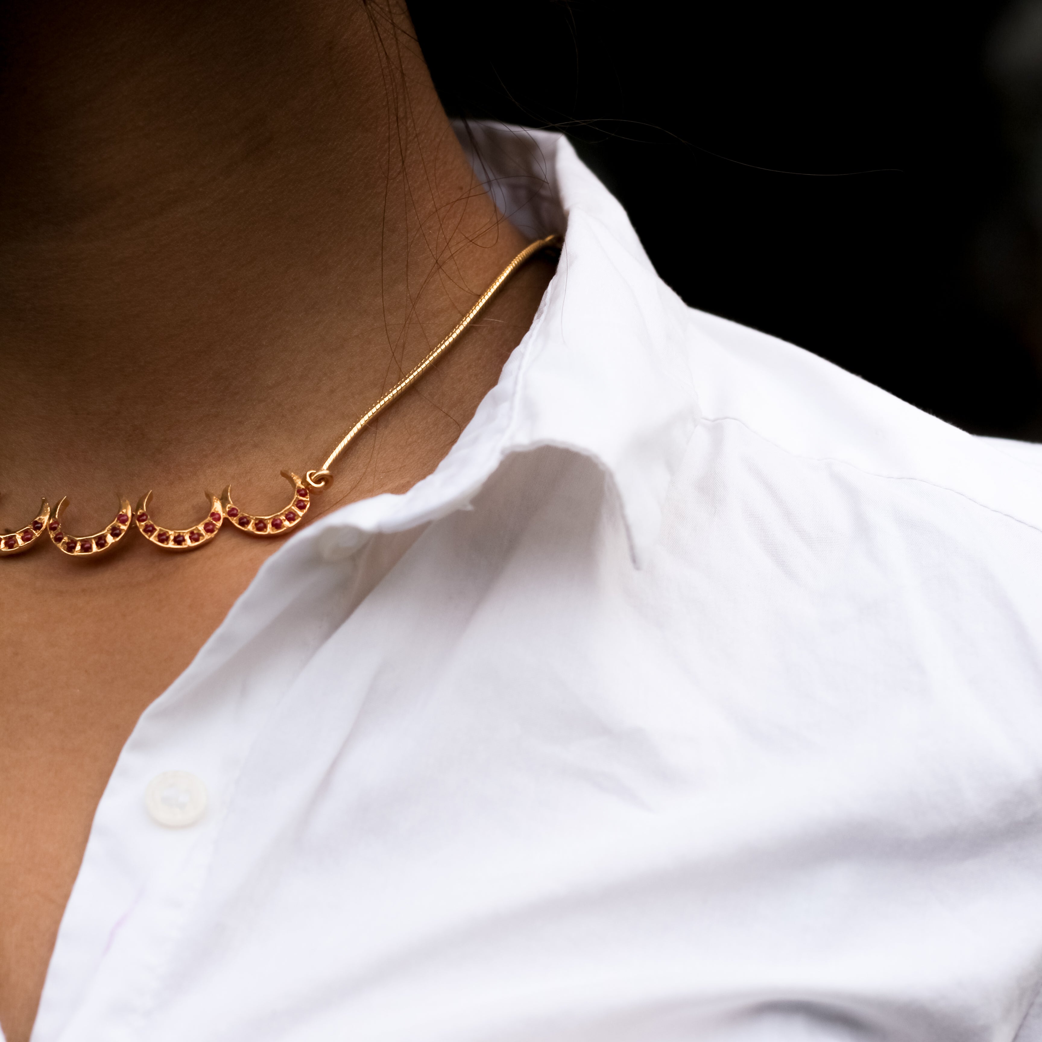Lalitha Moon Necklace