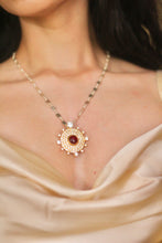 Load image into Gallery viewer, The Victorian Dot Necklace- Gold Plated
