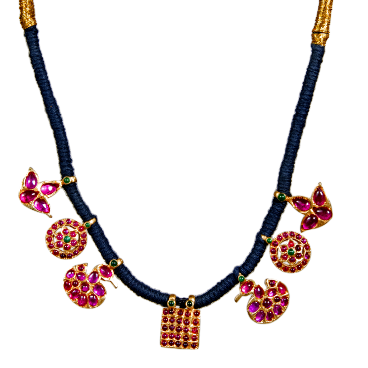 Kamakshi Black Thread Choker