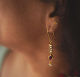Art Deco Kundan Earring