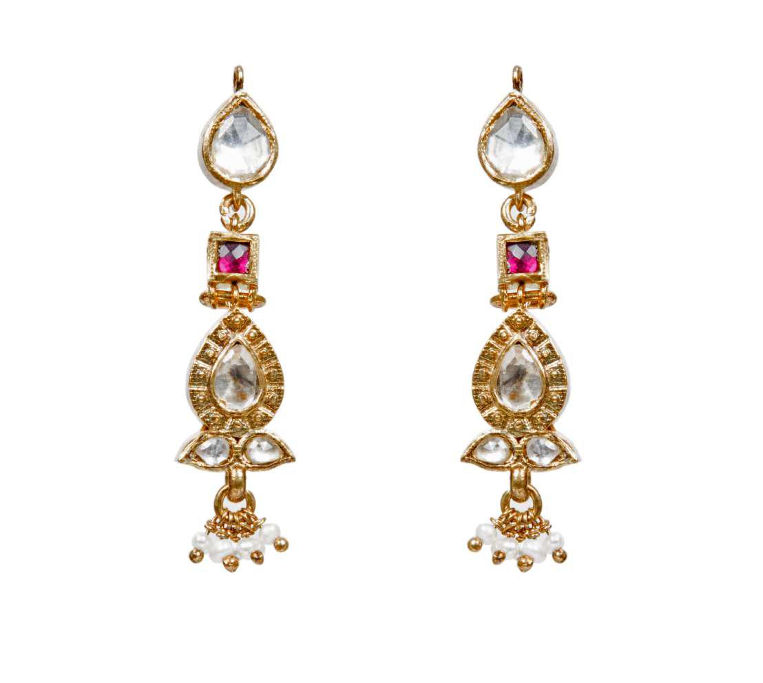 Evening Kundan Earrings