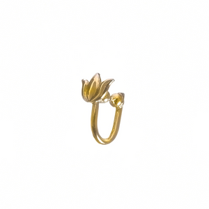 Blessing Lotus Clip-on Nosepin (Gold-plated)
