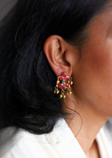 Rudrani Fine Lotus Earrings