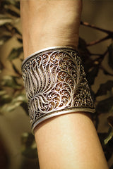 The Padmotsav Cuff (Silver)