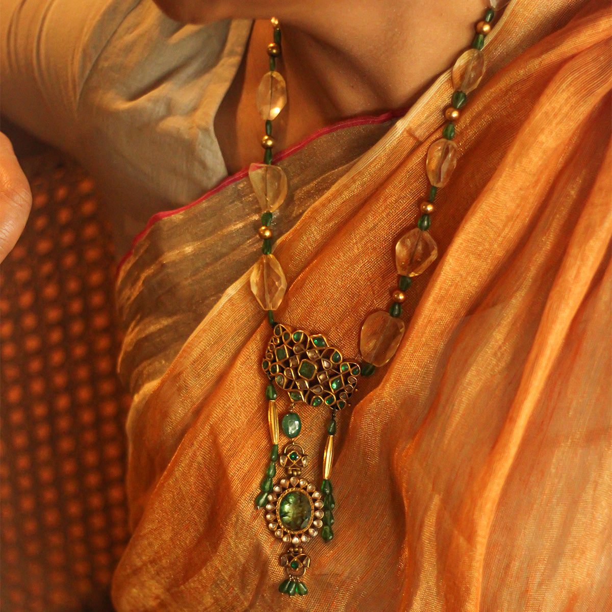 Navaratna Treasure Necklace