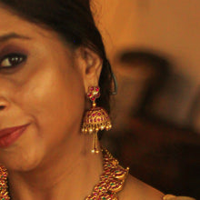 Load image into Gallery viewer, Aparna Chandelier Jhumka Earrings
