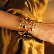 Load image into Gallery viewer, Ruby Droplets Cuff
