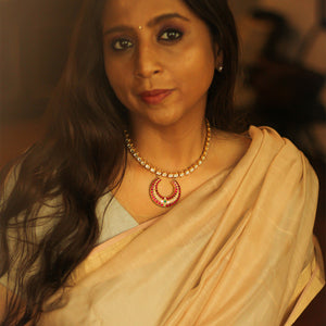 Jadau Crescent Splendor Choker