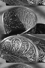 The Padmotsav Cuff (Silver)