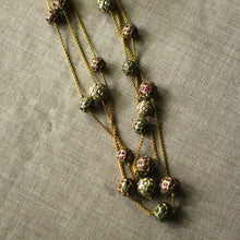Load image into Gallery viewer, Cosmic Cocoon Gemstone Necklace
