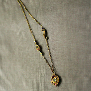Ethereal Radiance Polki Long Necklace