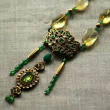 Load image into Gallery viewer, Navaratna Treasure Necklace
