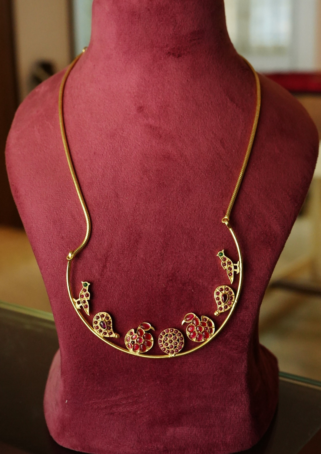 The Garden of Rudrani Arch Necklace