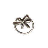Dragonfly Coil Nosepin Silver