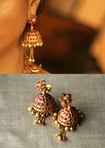 Aparna Chandelier Jhumka Earrings