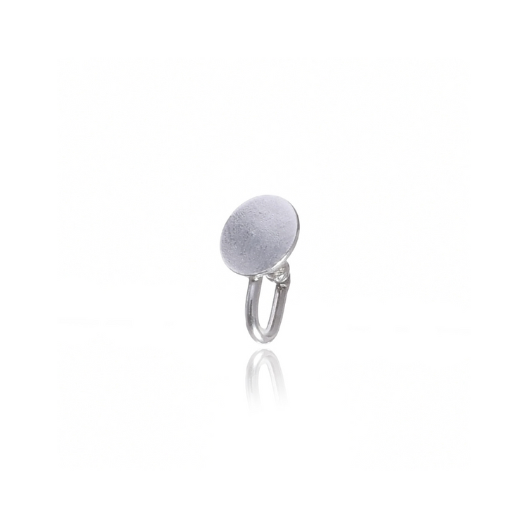 Dot Medium Nosepin Silver