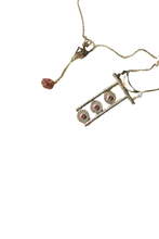 Load image into Gallery viewer, Beaten Coin Dot Necklace - Silver
