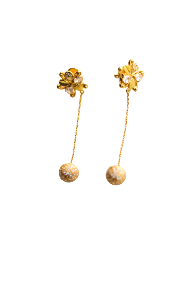 Bloom Earrings (Gold-Plated)